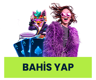 Casino temalı karakterlerle bahis yap çağrısı
